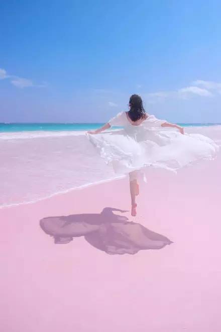 重庆中国青年旅行社浪漫粉色沙滩