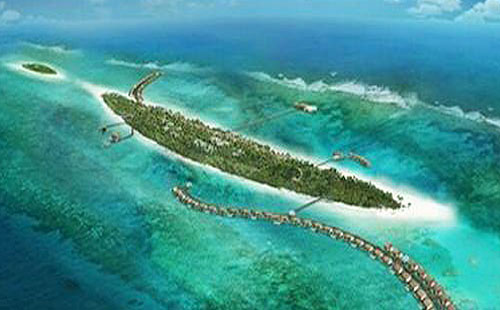 马尔代夫岛屿分布