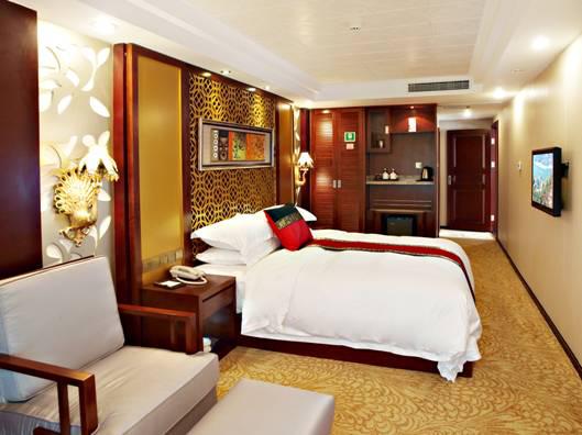 黄金五号豪华大床房效果图