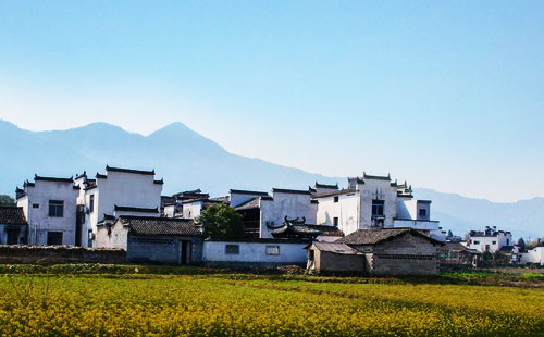 黄山南屏村