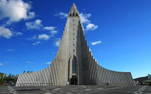 冰岛雷克雅未克大教堂