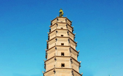 甘肃白塔山公园