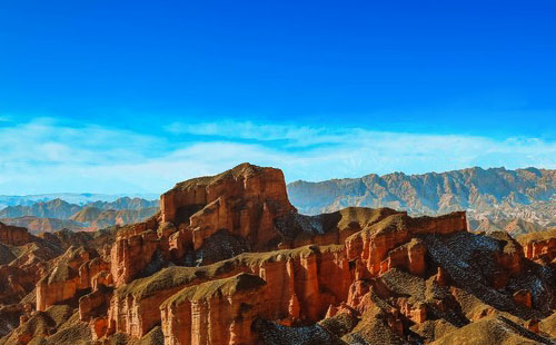 张掖冰沟丹霞景区