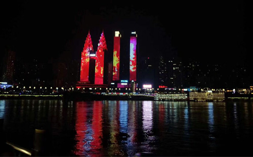 重庆两江夜游