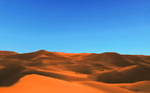 内蒙古库布齐沙漠