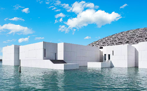 阿联酋阿布扎比卢浮宫博物馆