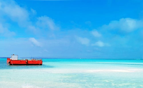 西沙群岛银屿岛