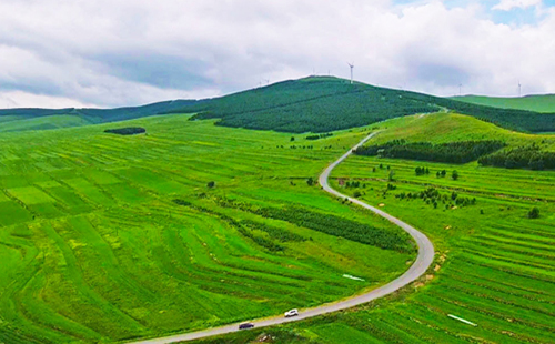 张北草原天路
