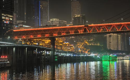 重庆两江夜景 重庆两江夜景