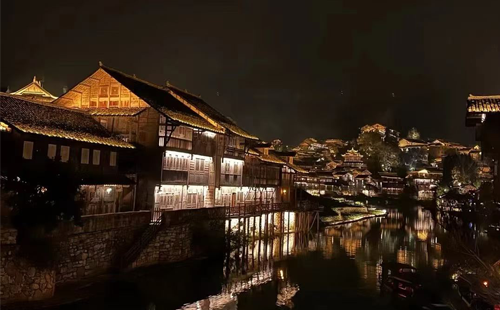 遵义乌江寨避暑休闲旅游夜景08