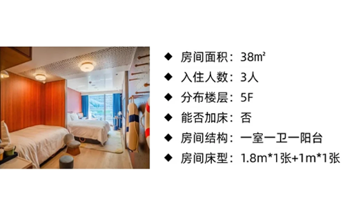 三峡游轮长江行揽月极光家庭房介绍
