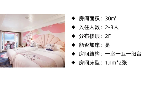 三峡游轮长江奇迹号家庭房介绍02